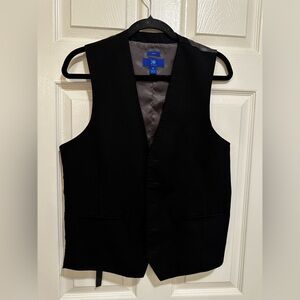 Slim fit Egara Grey Dress Vest In Medium